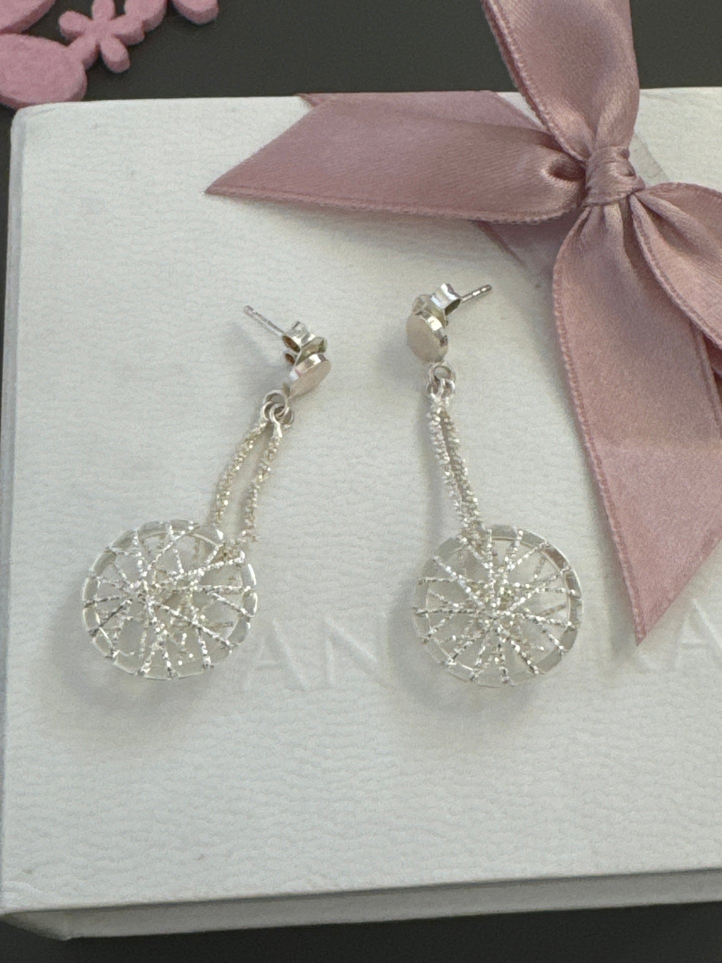 Genuine Links of London Dream Catcher Dangle Earrings