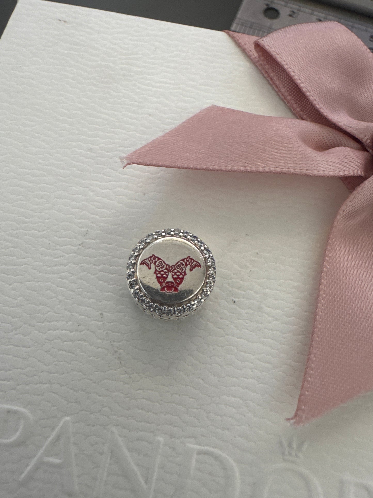 Genuine Pandora Rare Pandora Asian Lucky Fish Charm