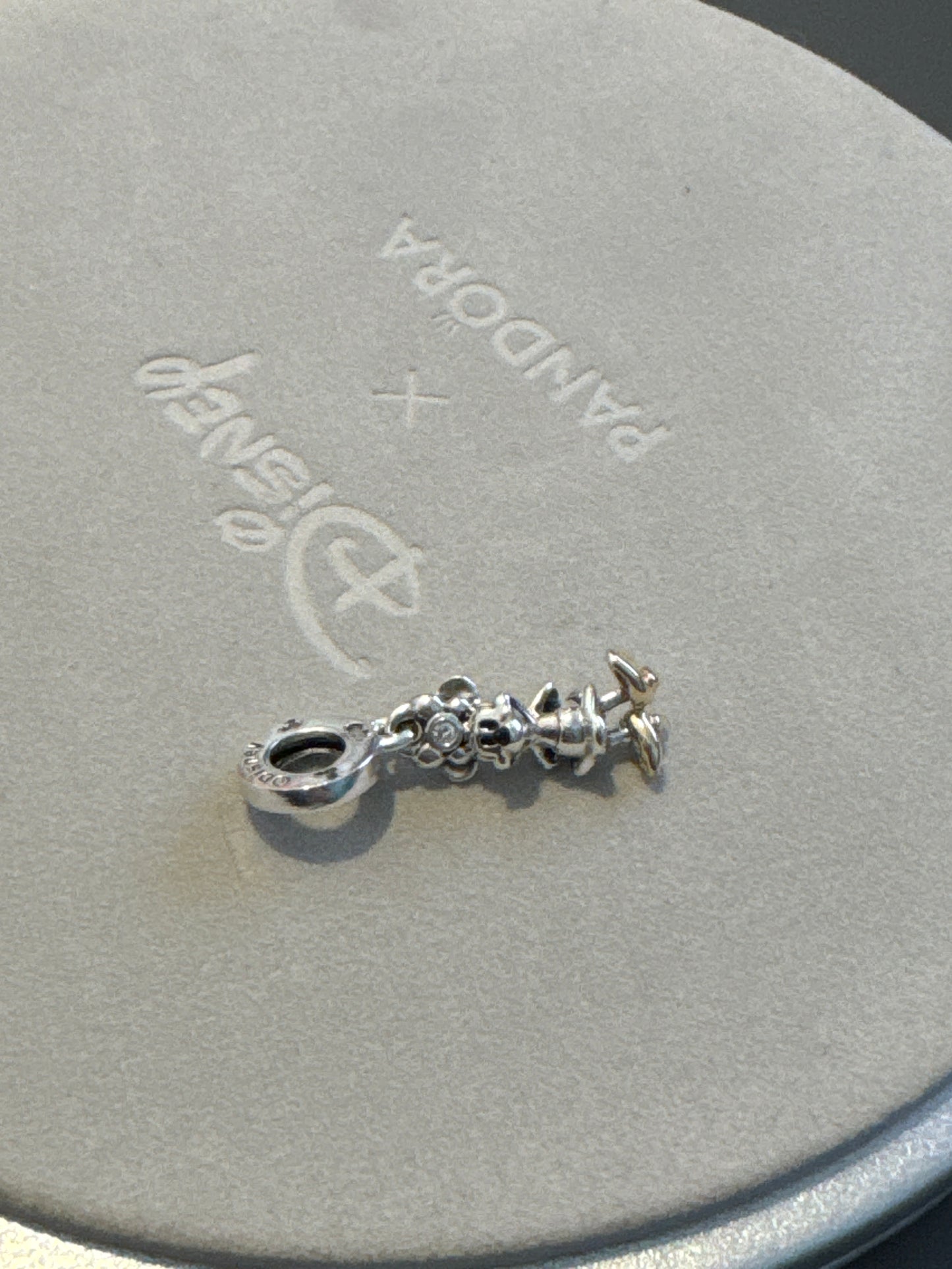 Genuine Pandora Disney Minnie Two Tone 100th Anniversary Dangle Charm