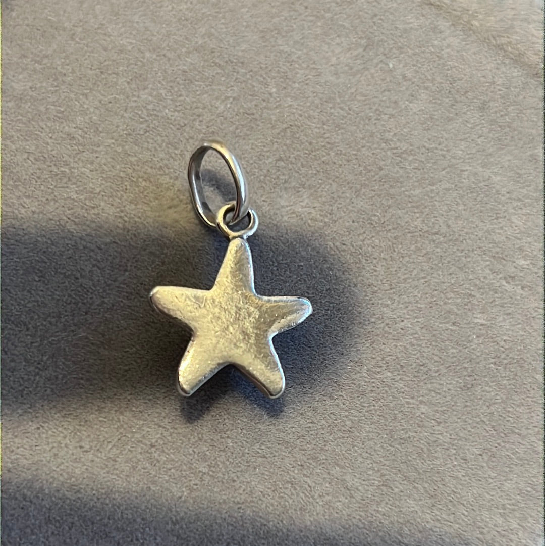 Genuine Links of London Large Silver Starfish Dangle