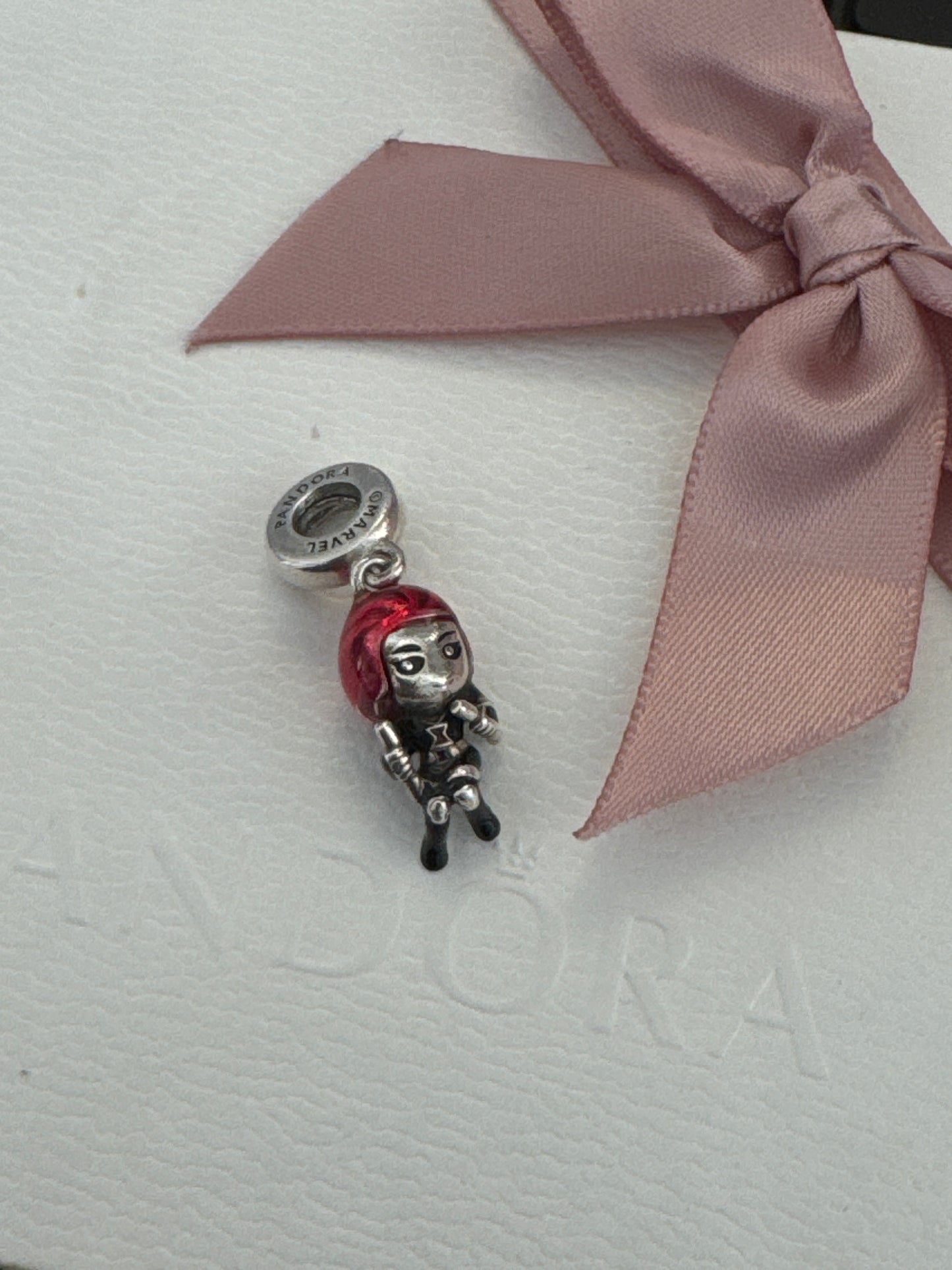 Genuine Pandora X Marvel The Avengers Black Widow Dangle Charm