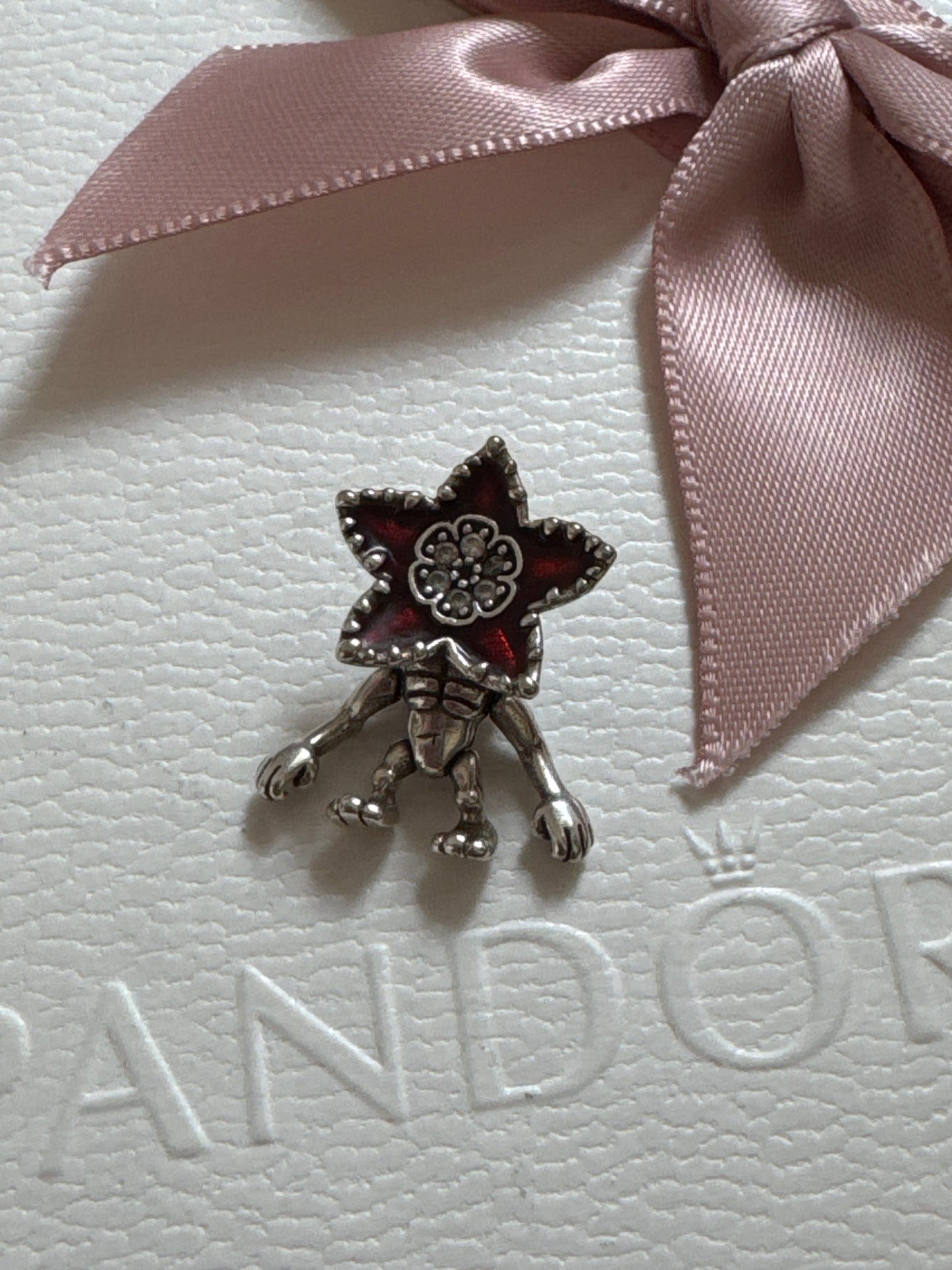 Genuine Pandora X Stranger Things Demogorgon Monster Moveable Charm