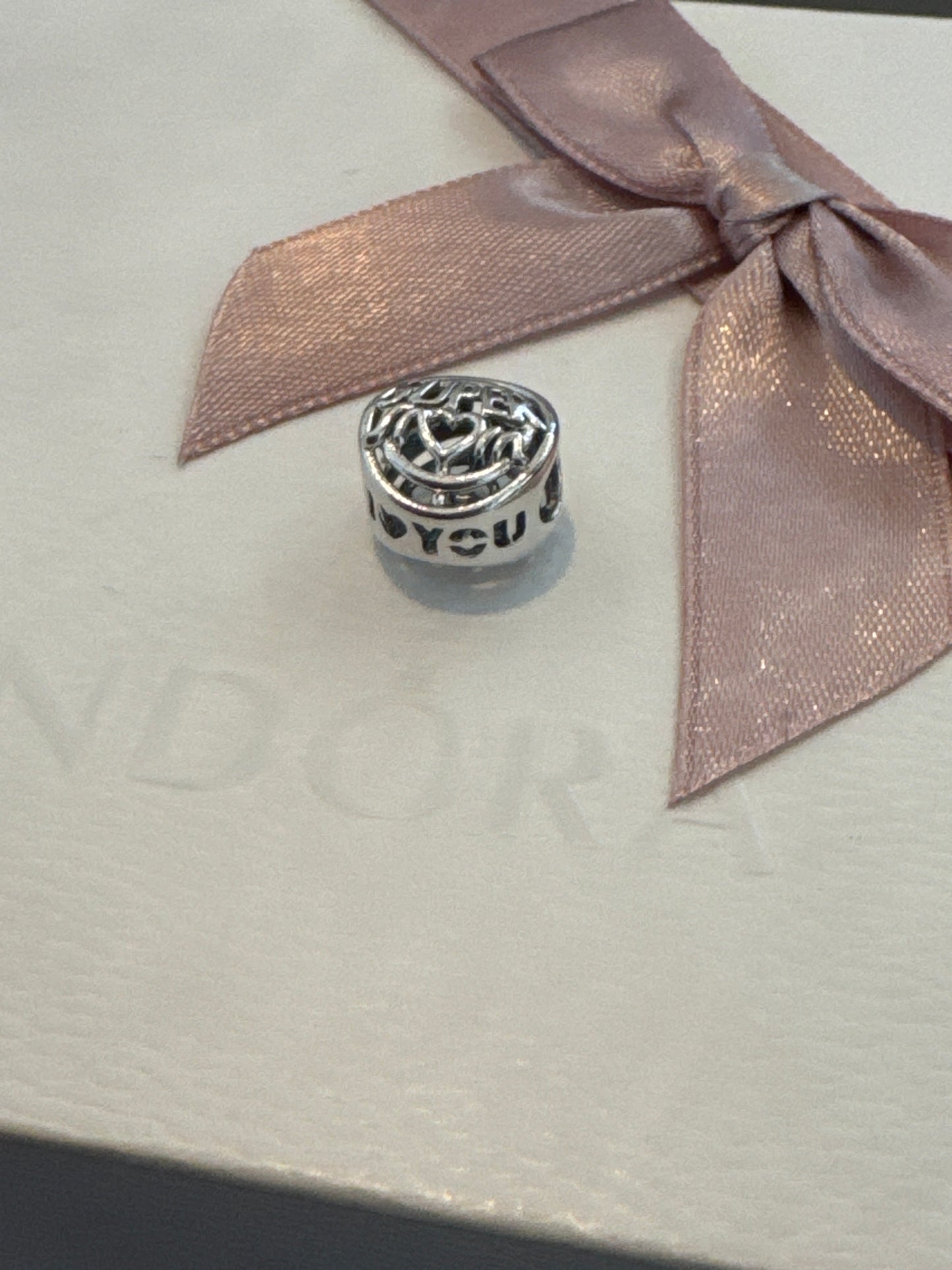 Genuine Pandora Super Mum - My Hero Openwork Charm