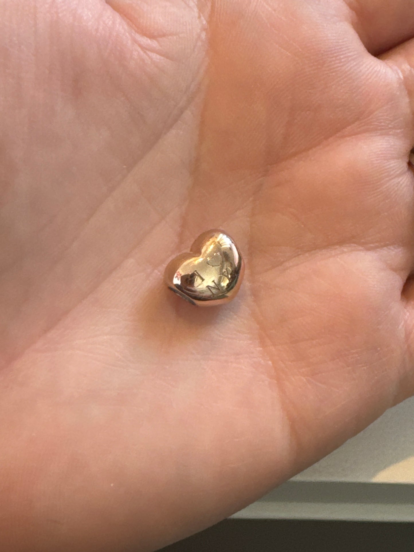Genuine Pandora Rose Gold Heart I Love NYC