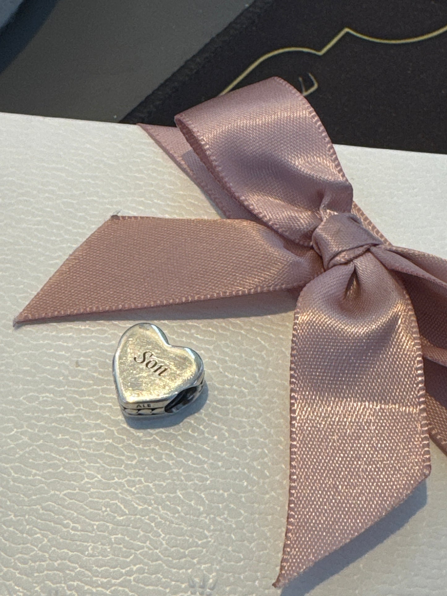 Genuine Pandora Son Heart Charm