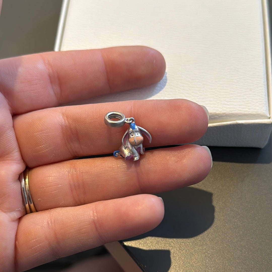 Genuine Gnoce Disney Eeyore Enamel Dangle Charm