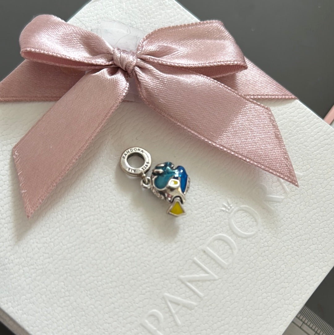 Genuine Pandora Disney Finding Nemo Dory Fish Dangle Charm