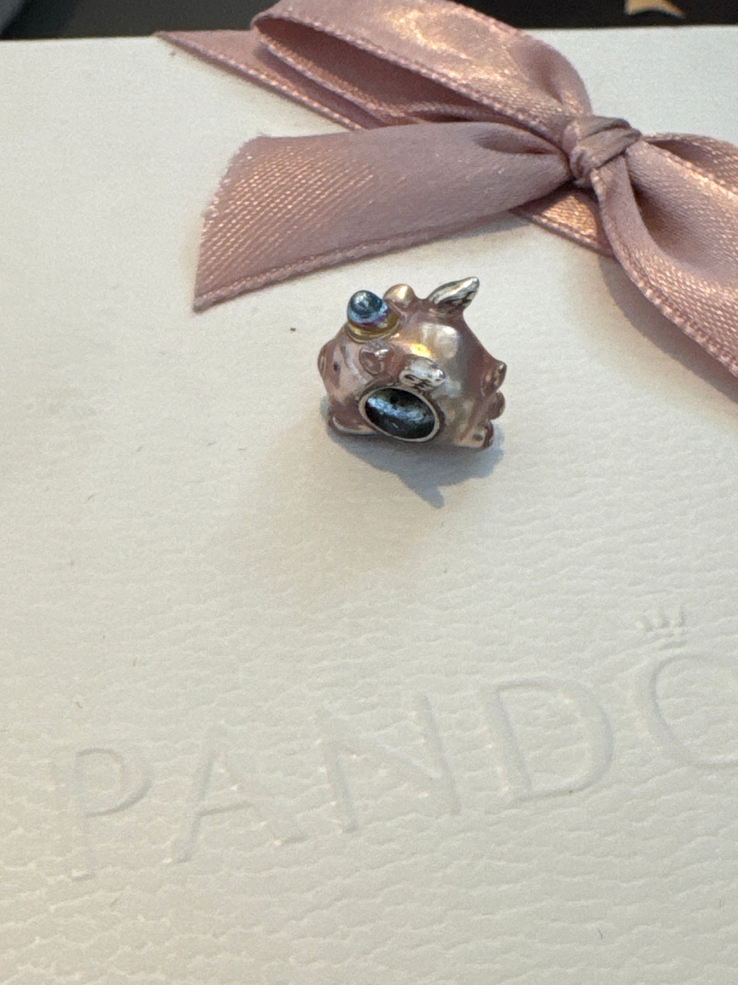 Genuine Pandora Nothing is Impossible Flying Pig Charm