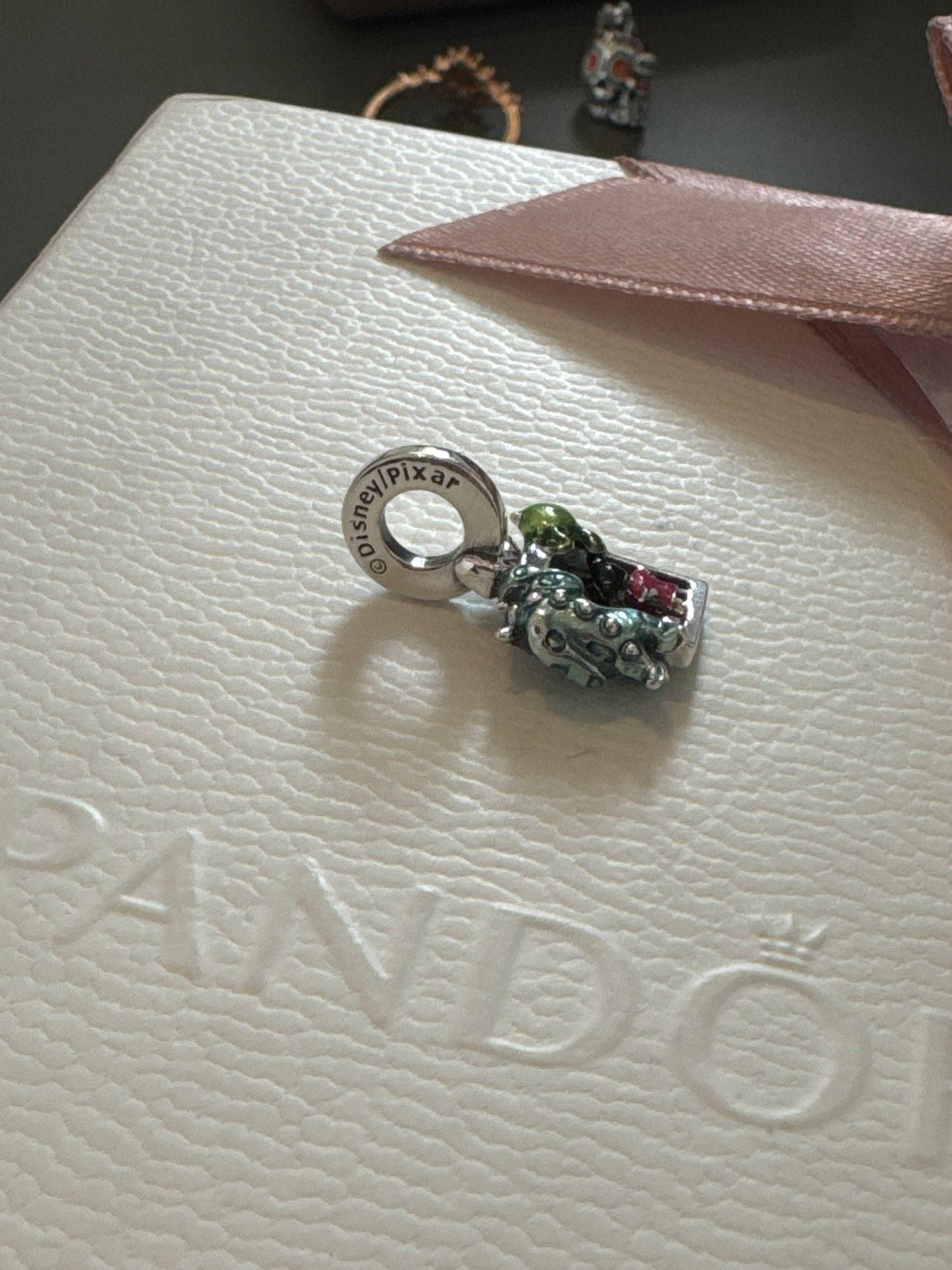 Genuine Pandora Disney Monsters Inc Door Enamel Charm