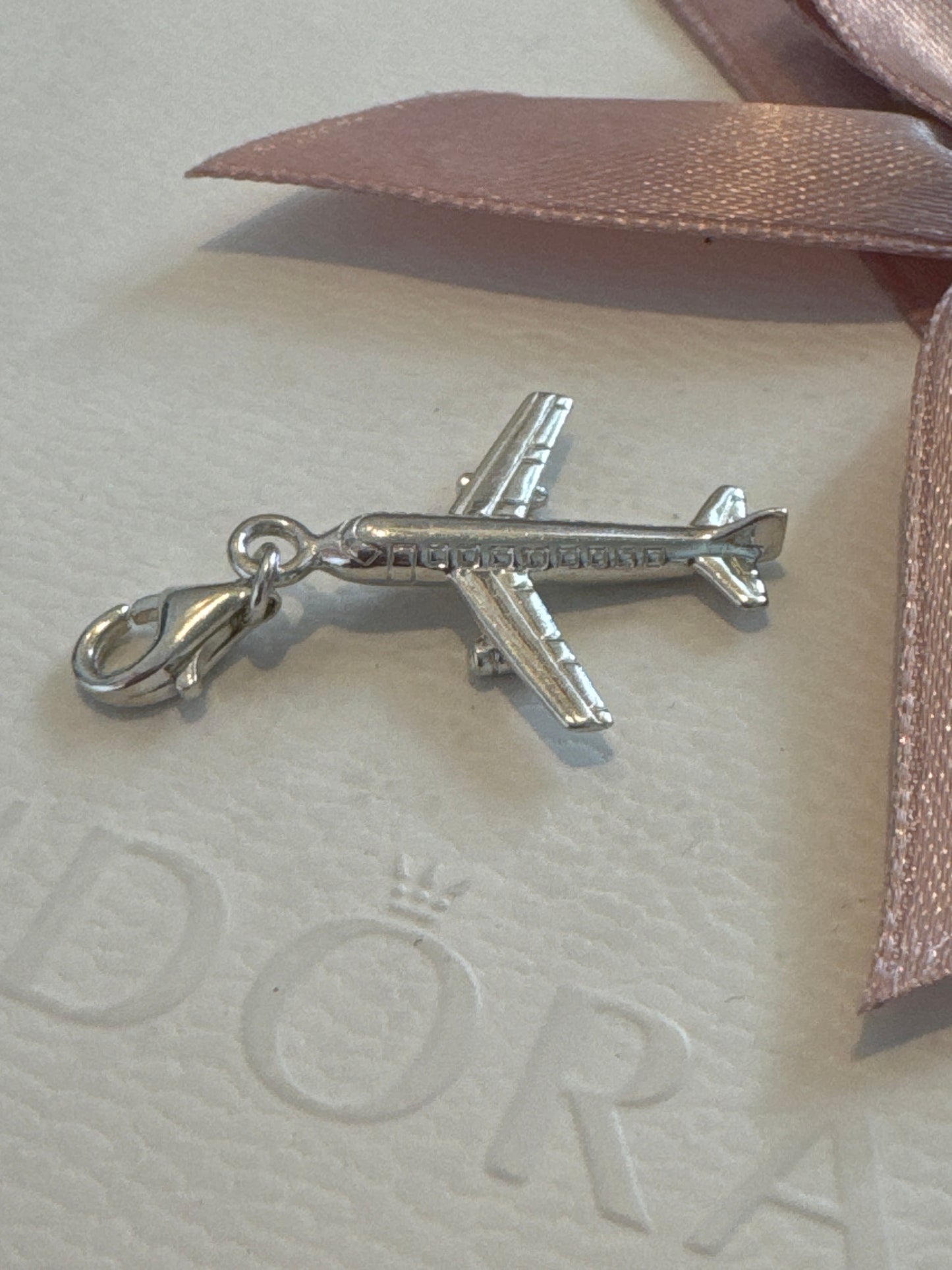 Genuine Thomas Sabo Dangle Aeroplane Travel Charm