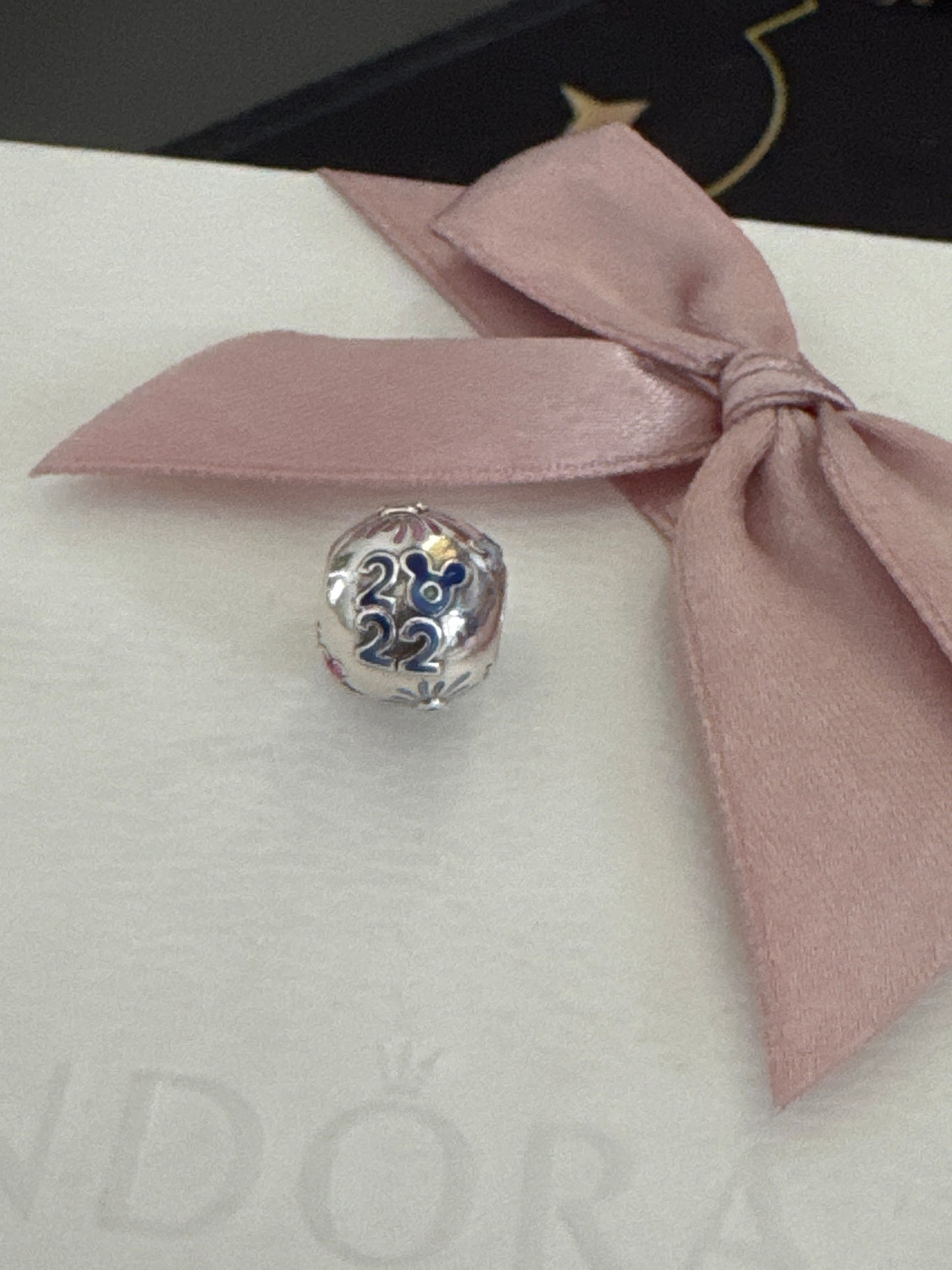 Genuine Pandora Disney Parks Exclusive Minnie & Mickey 2022 Firework Enamel Charm