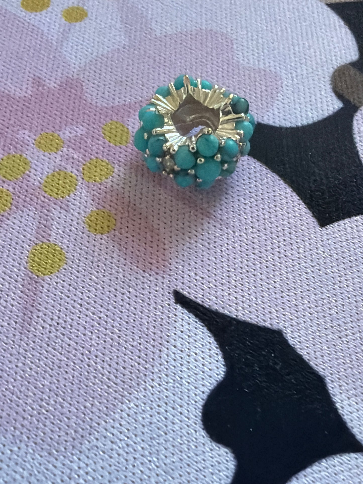 Genuine Pandora Turquoise Ocean Charm