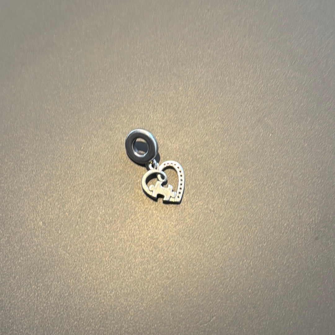 Genuine Pandora True Friends Pave Dangle Charm