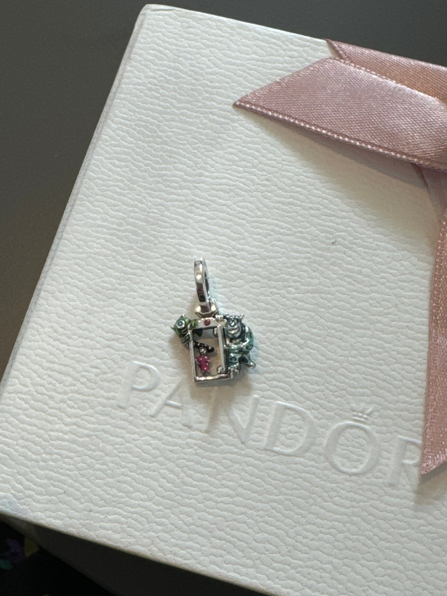 Genuine Pandora Disney Monsters Inc Door Enamel Charm