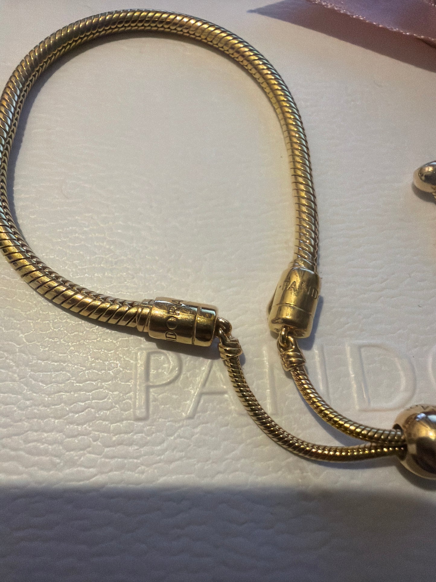 Genuine Pandora Shine Slider Tennis Bracelet