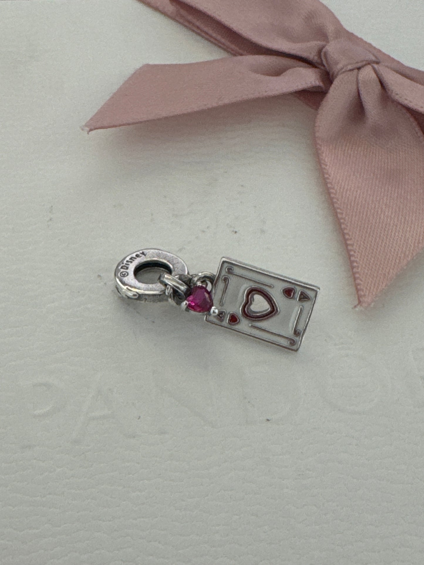 Genuine Pandora Disney Villains Queen of Hearts Double Dangle Charm