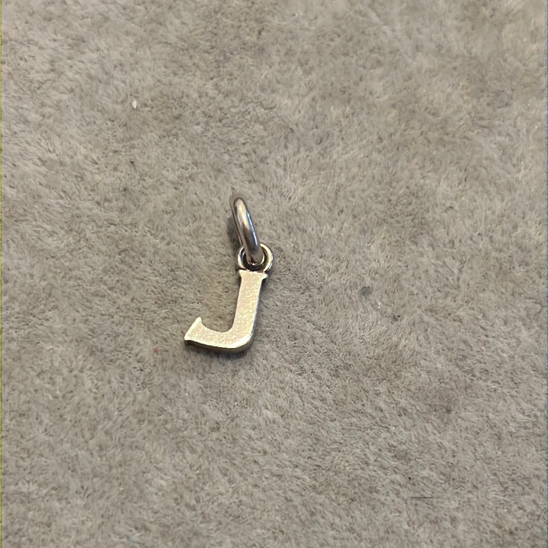Genuine Links Of London Dangle Letter J OR L charm