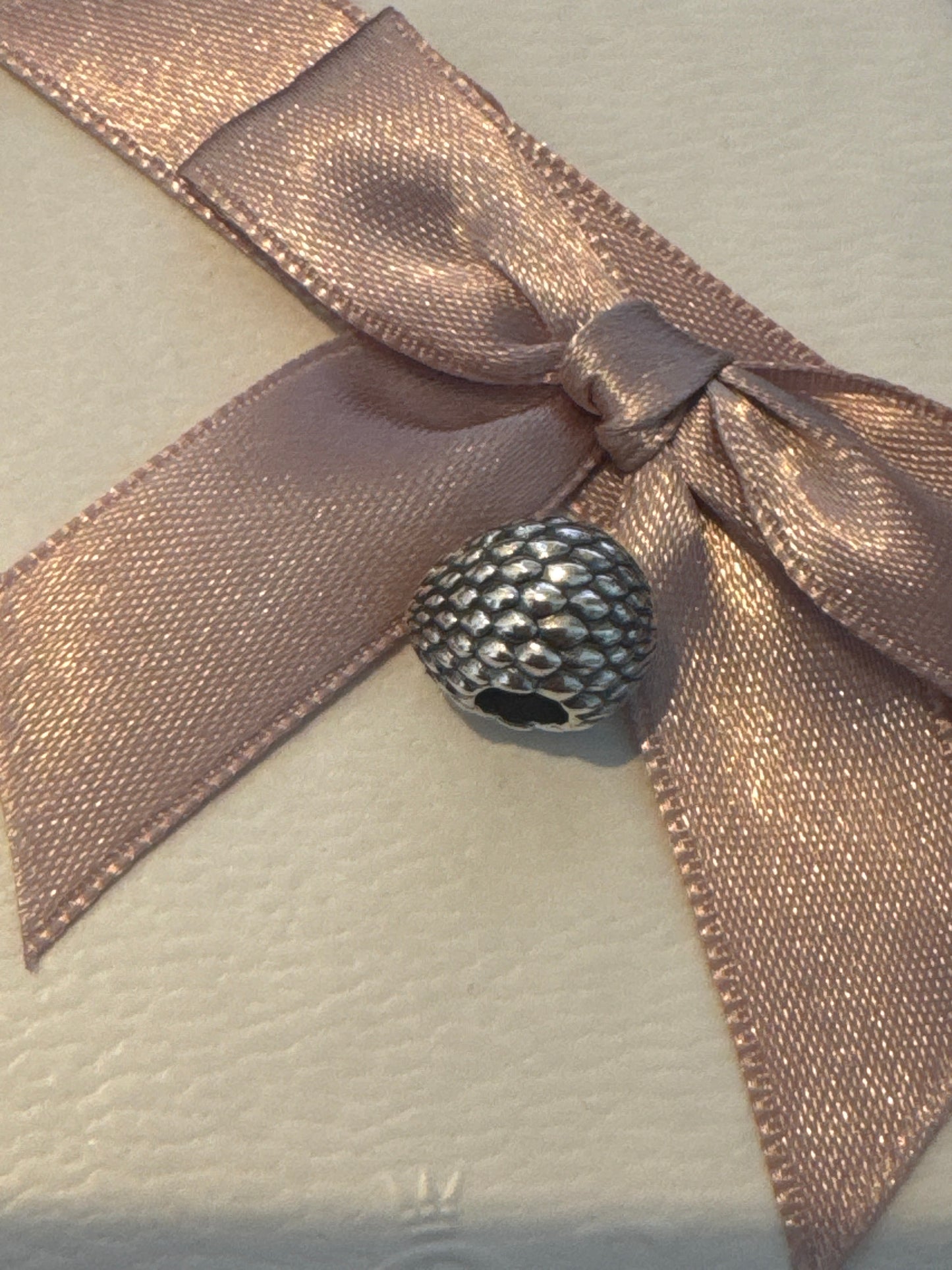 Genuine Pandora Game of Throne Pave Egg Charm