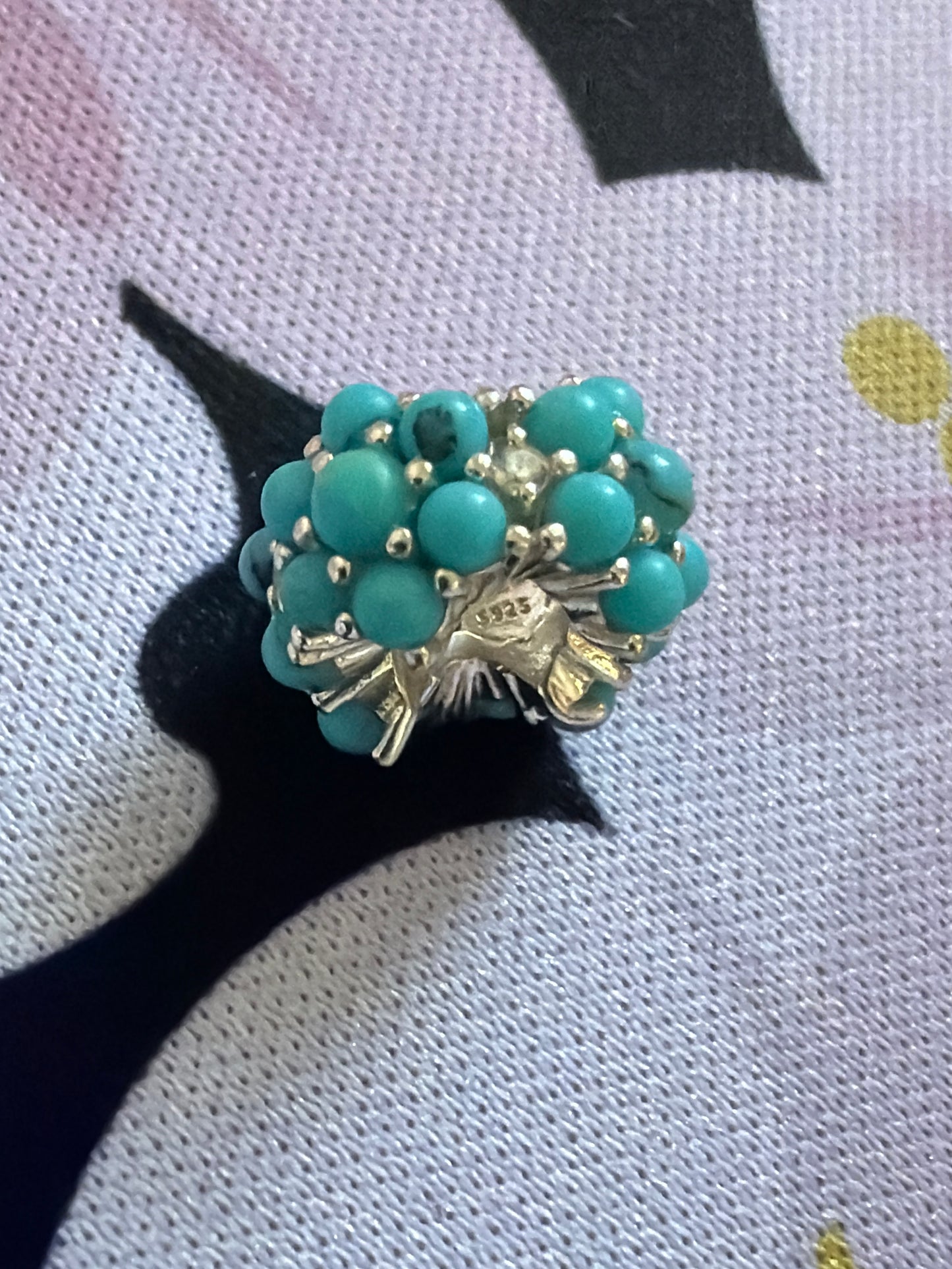 Genuine Pandora Turquoise Ocean Charm