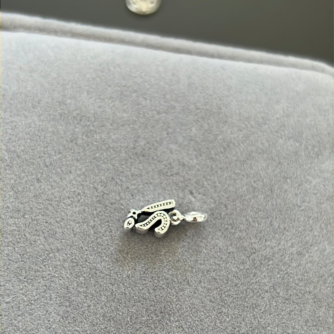 Genuine Pandora Essence Me Dangle Tiny Pave ?! Exclamation Question Charm