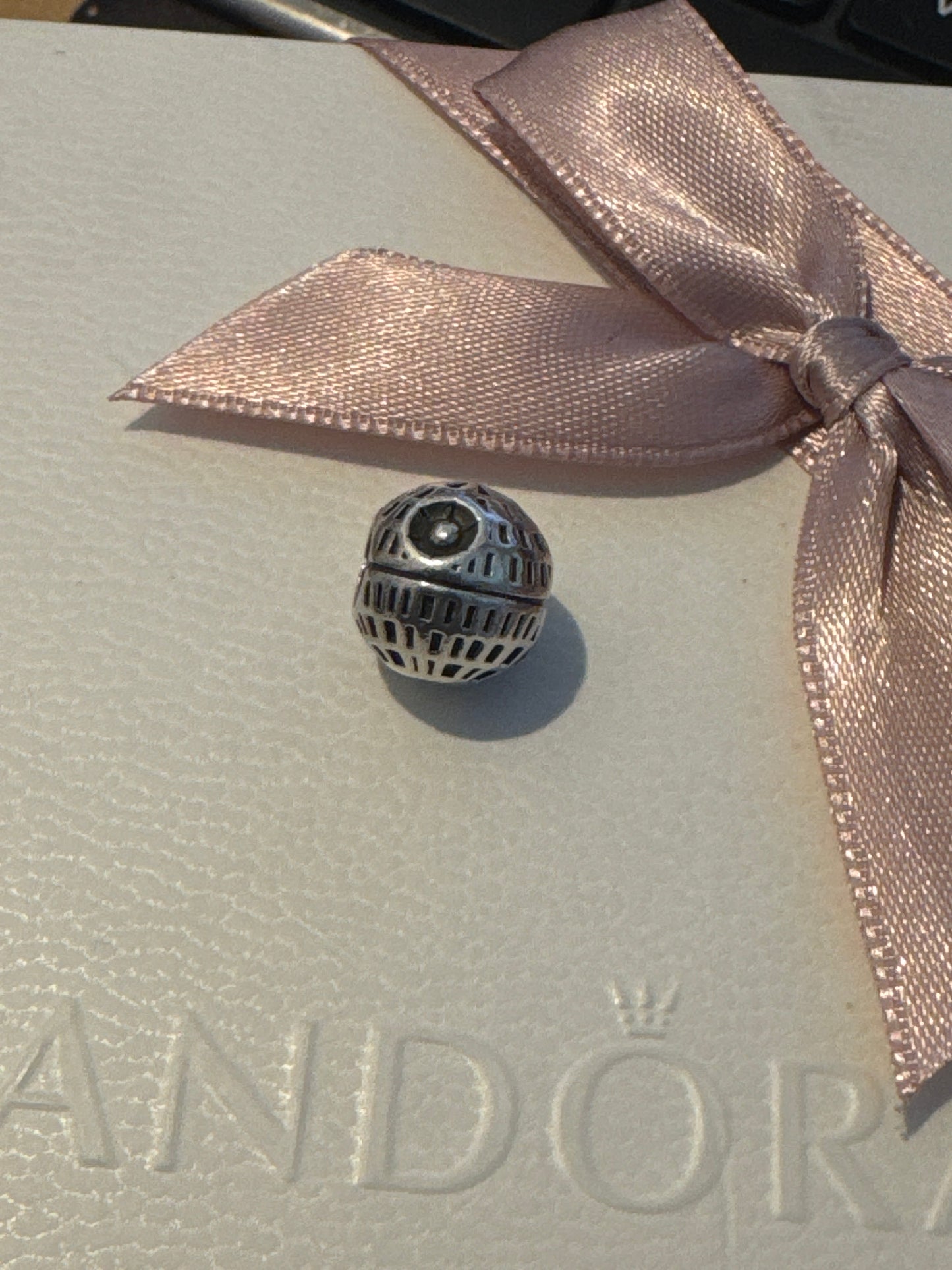 Genuine Chamilia Disney Star Wars Death Star Charm