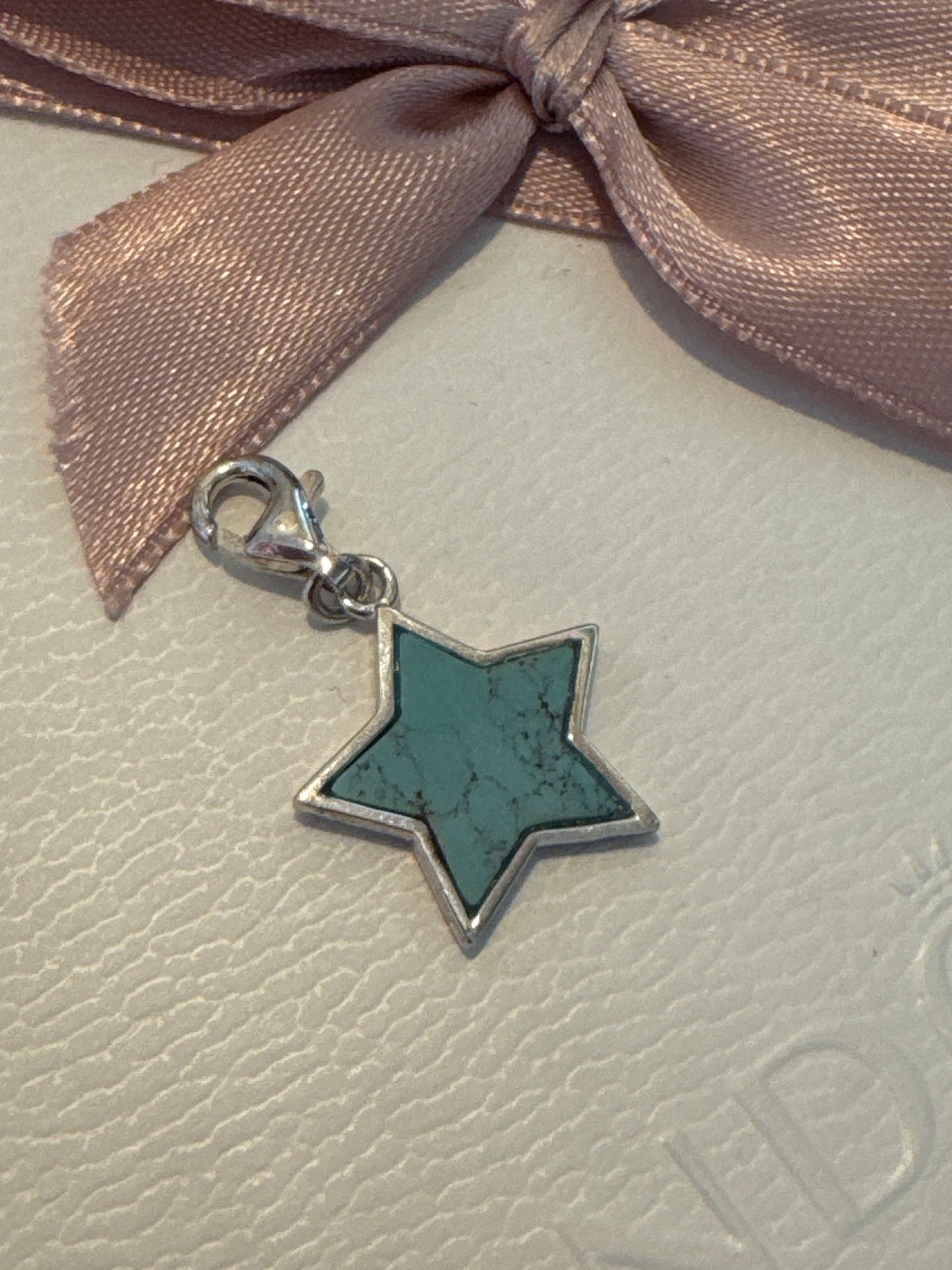 Genuine Thomas Sabo Large Turquoise Teal Star Dangle Charm