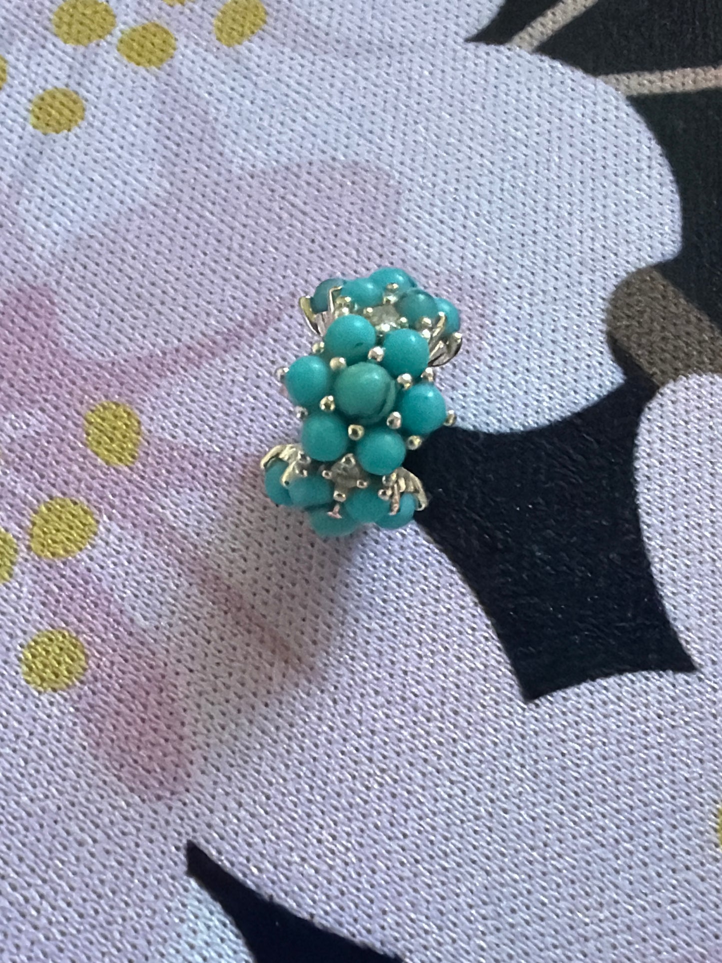 Genuine Pandora Turquoise Ocean Charm