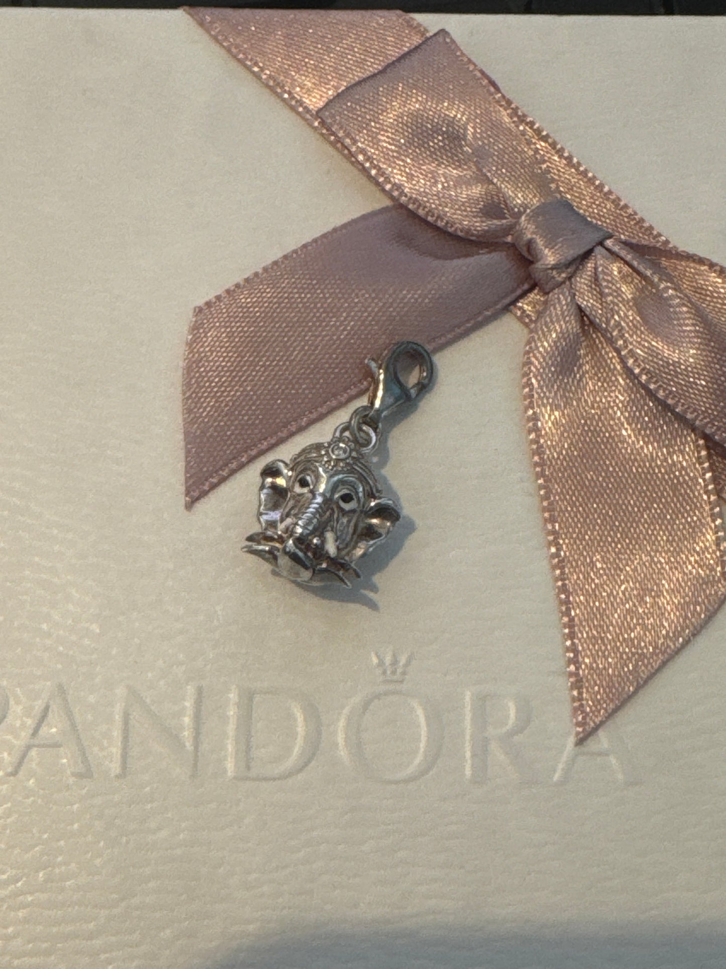 Genuine Thomas Sabo Ganesh Elephant God Dangle Charm