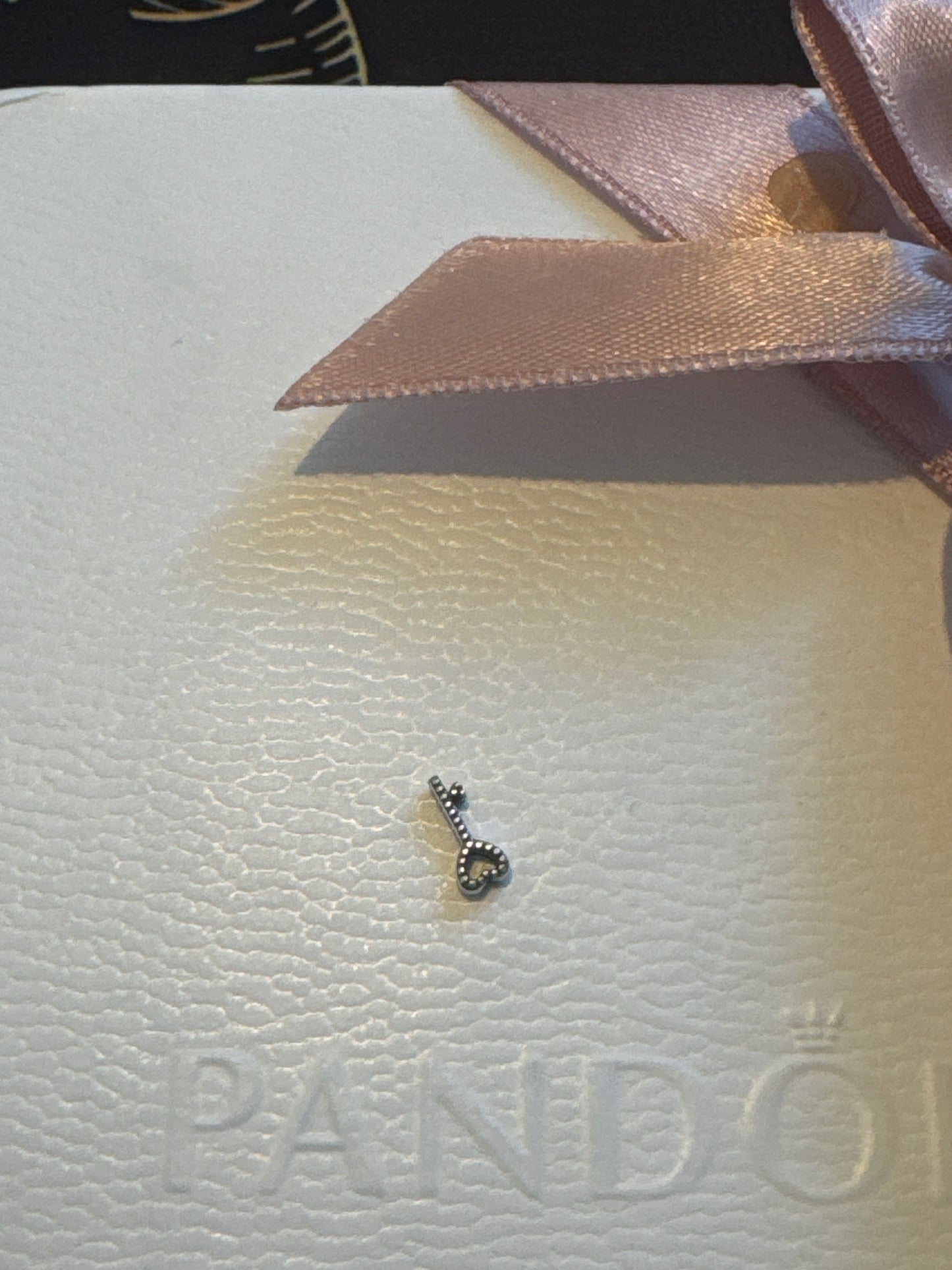 Genuine Pandora Locket Petite Little Love Key