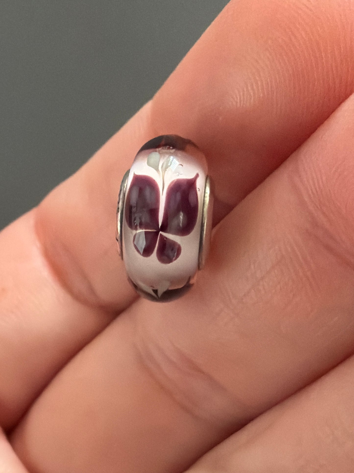 Genuine Pandora Butterfly Murano Glass Charm - Choice of Colour
