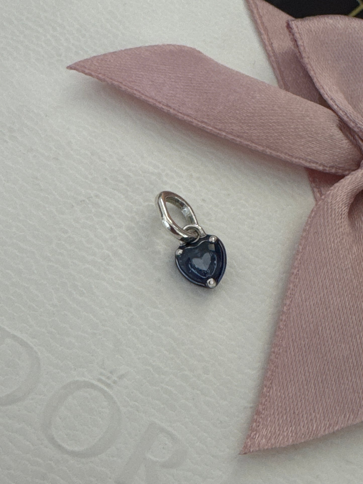 Genuine Pandora Me Micro Dangle CZ Chakra Blue Charm