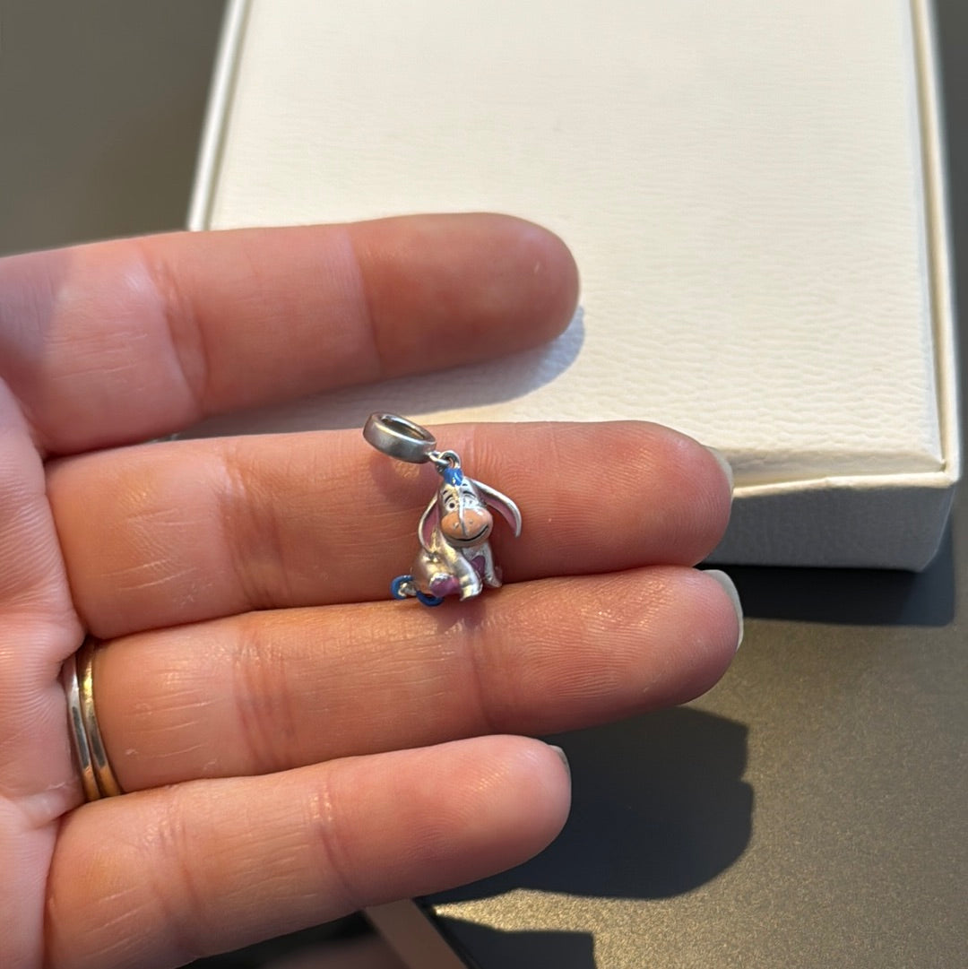 Genuine Gnoce Disney Eeyore Enamel Dangle Charm