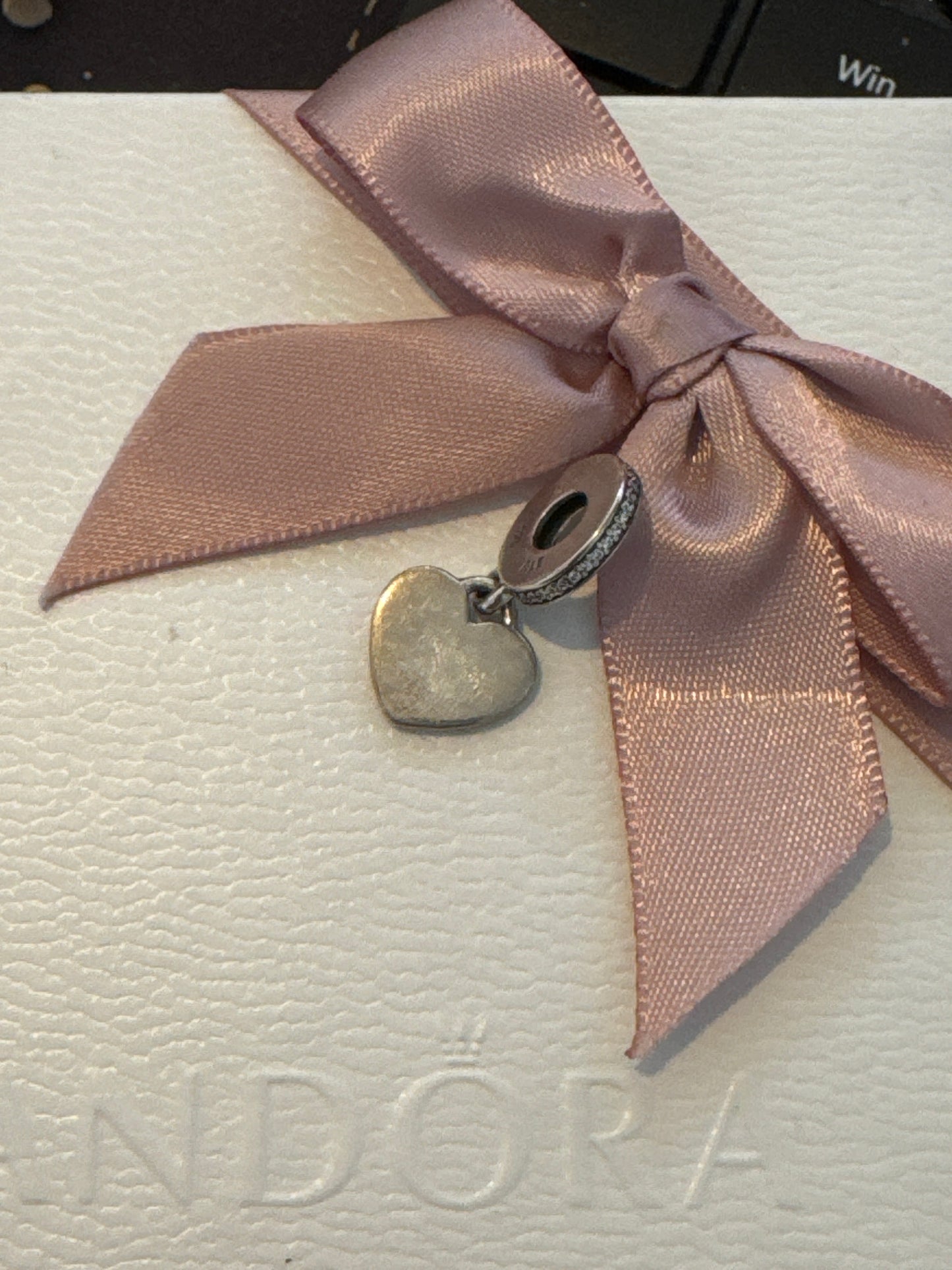 Genuine Pandora HTF 'Set goals and crush them' Enamel Dangle Charm