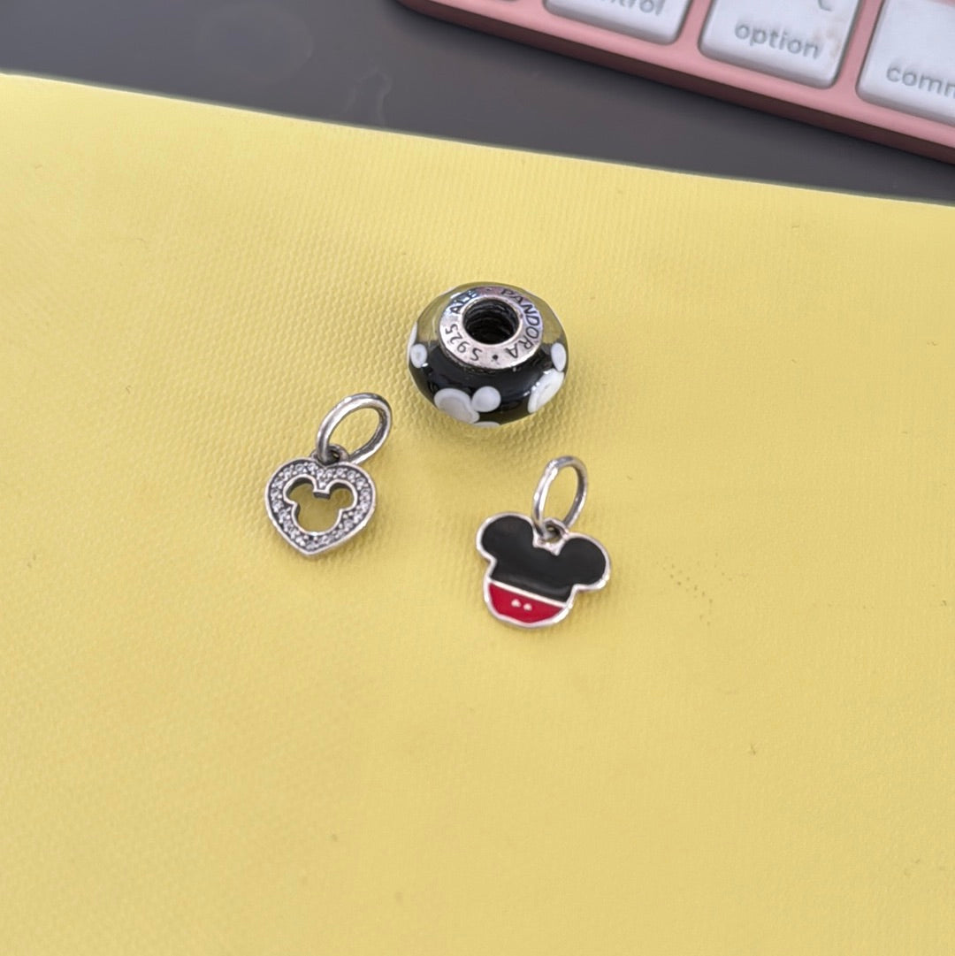 Bundle of Disney Sterling Silver Charms 3