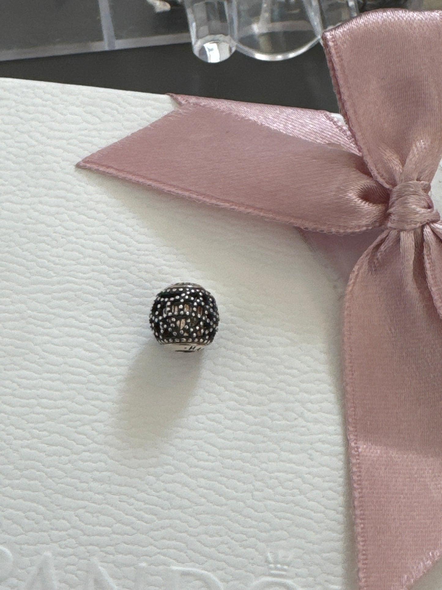 Genuine Pandora Essence Charm Openwork Filigree