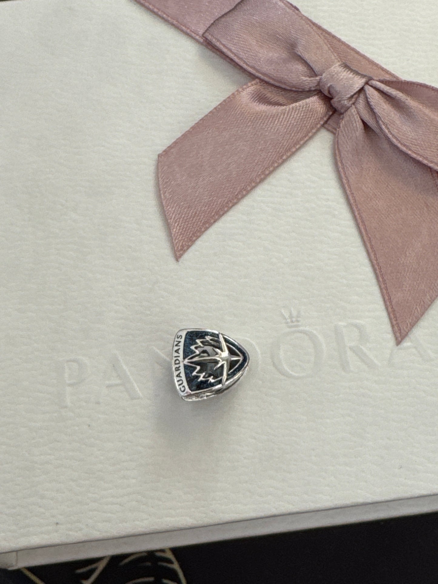 Genuine Pandora Marvel Guardians of The Galaxy Emblem Charm
