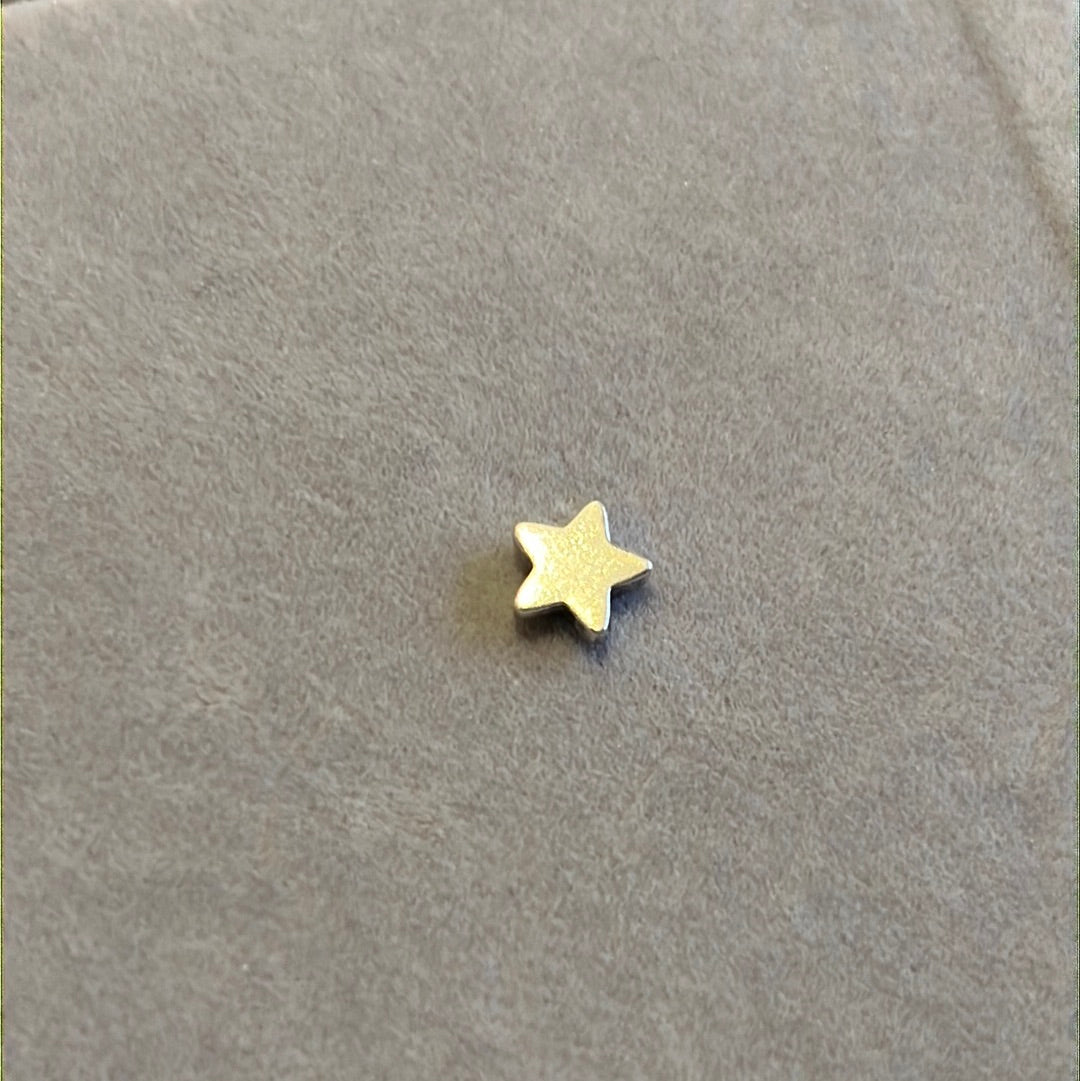 Genuine Pandora Locket Petite Plain Silver Star