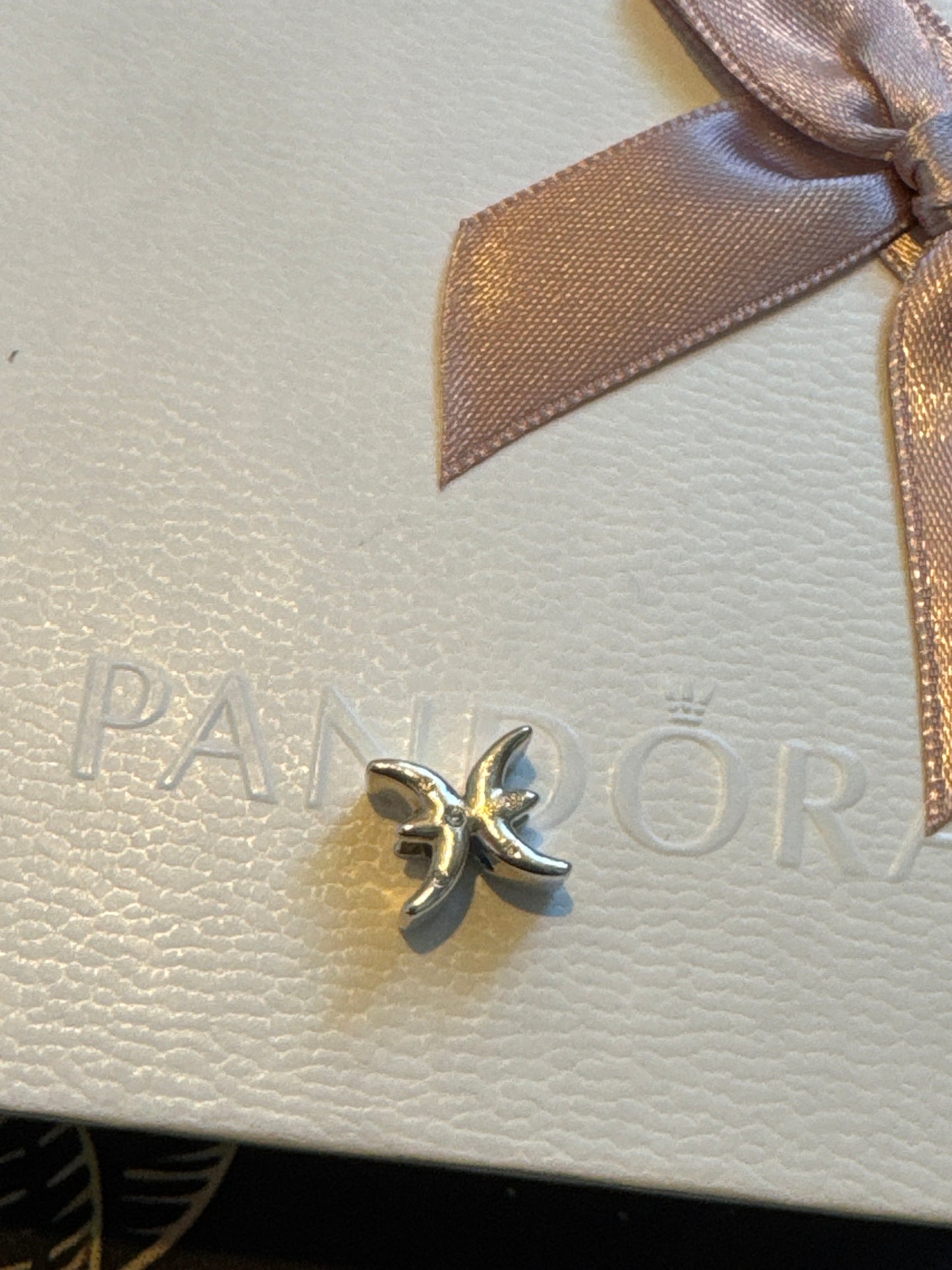 Genuine Pandora Pisces Pave Horoscope Charm