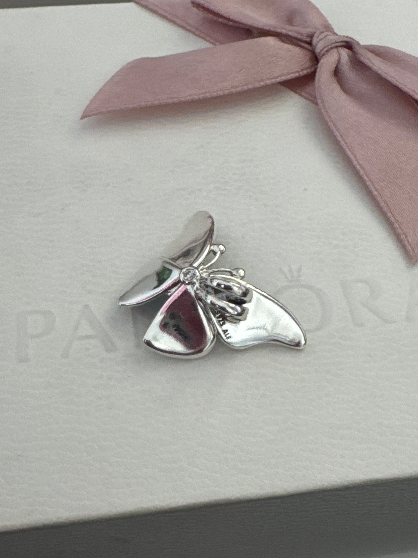 Genuine Pandora Blue Enamel Oversized Butterfly Charm