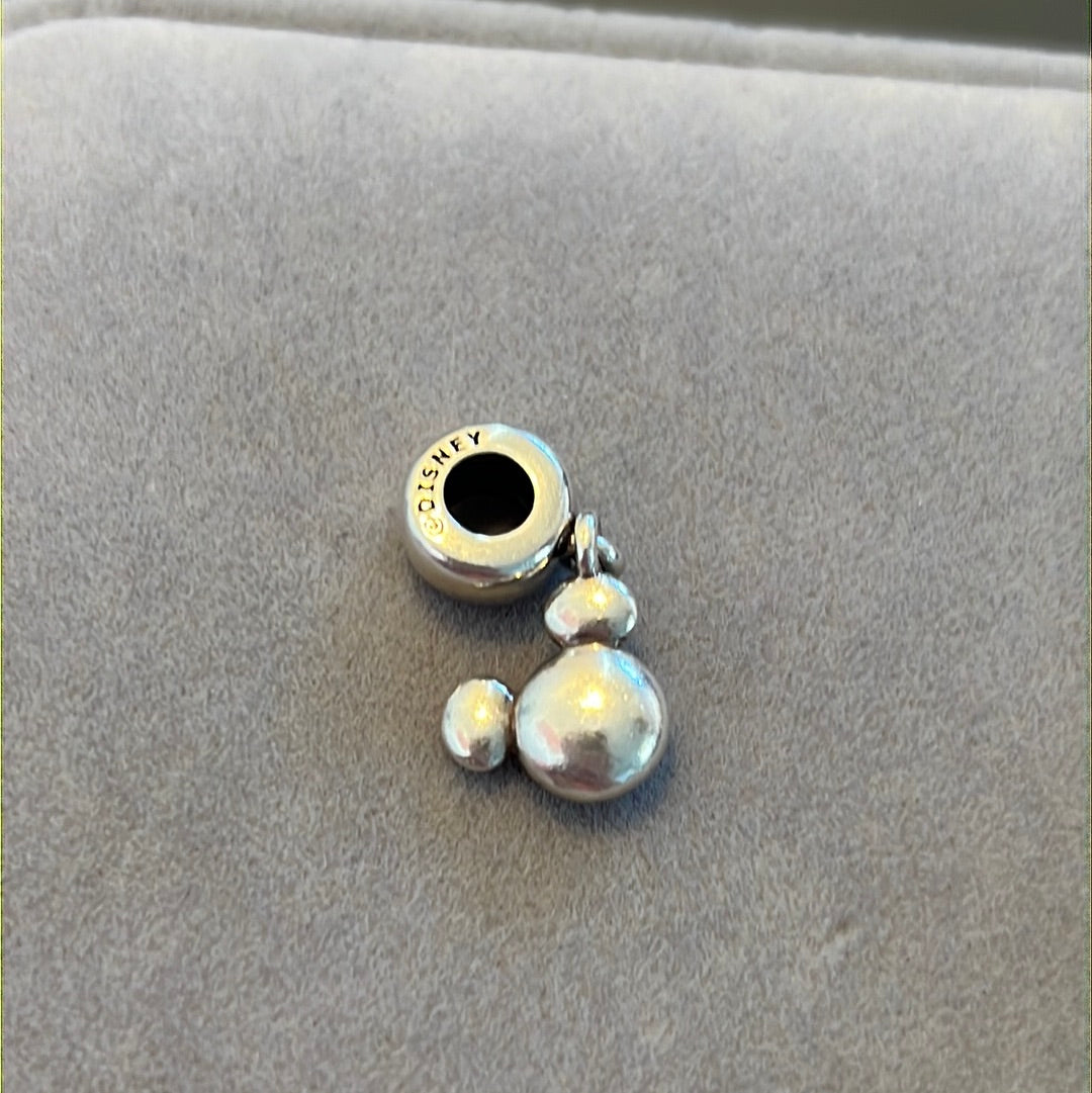 Genuine Pandora Disney Plain Mickey Mouse Face Dangle