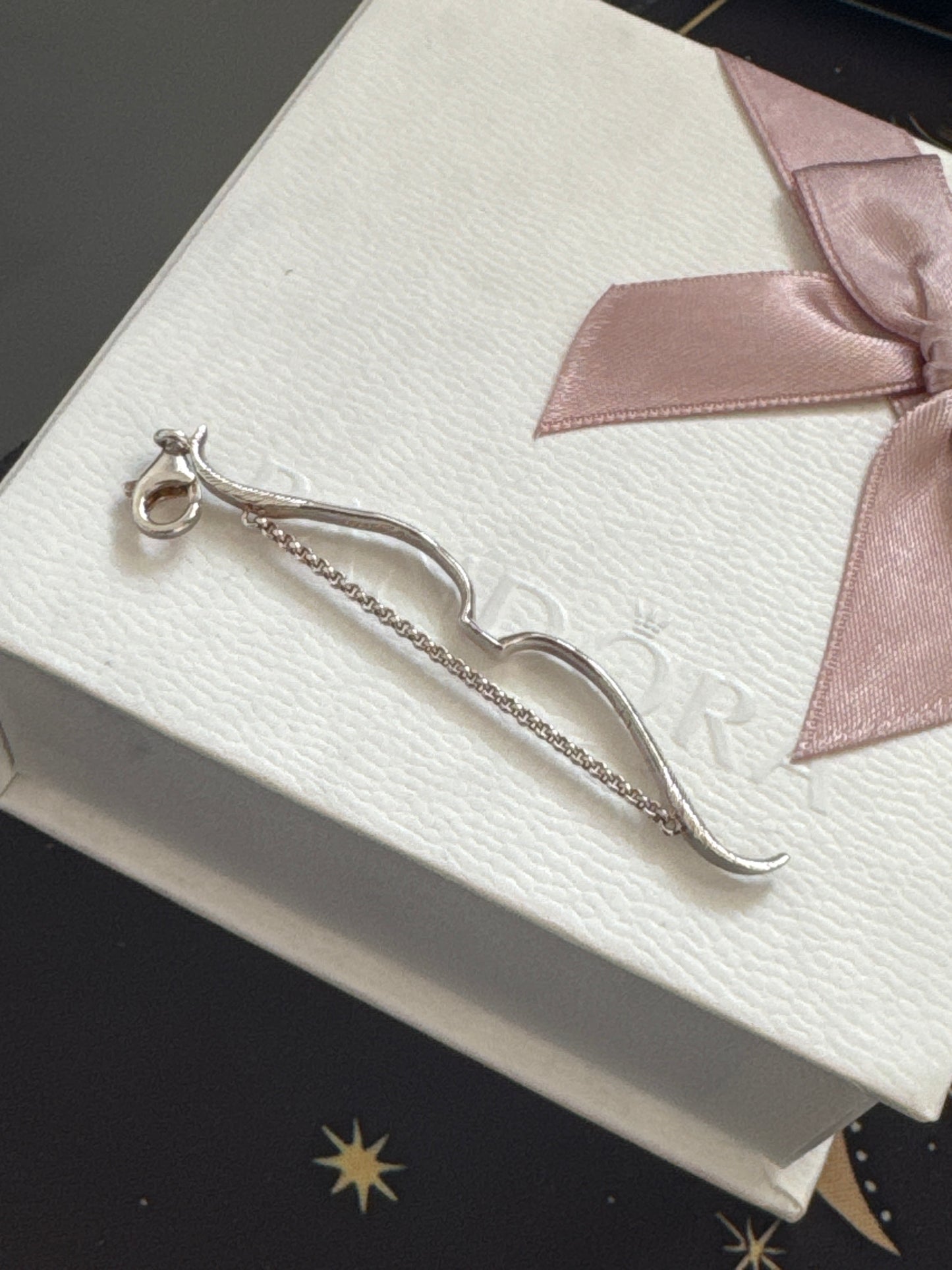 Genuine Thomas Sabo Cupid's Bow Angel Feather Large Dangle Clip Charm