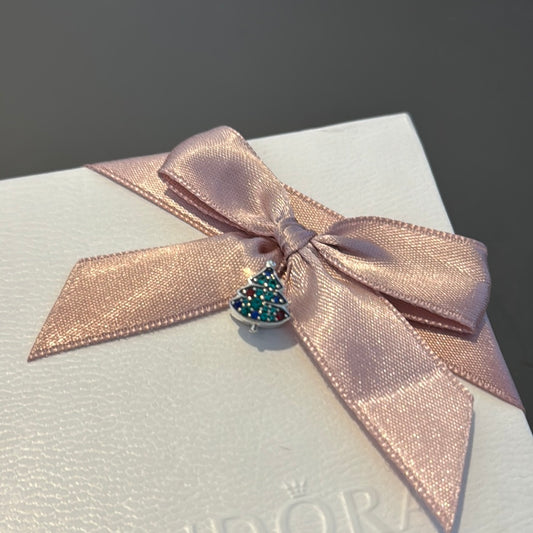Genuine Pandora Christmas New Style Tree Pave Charm