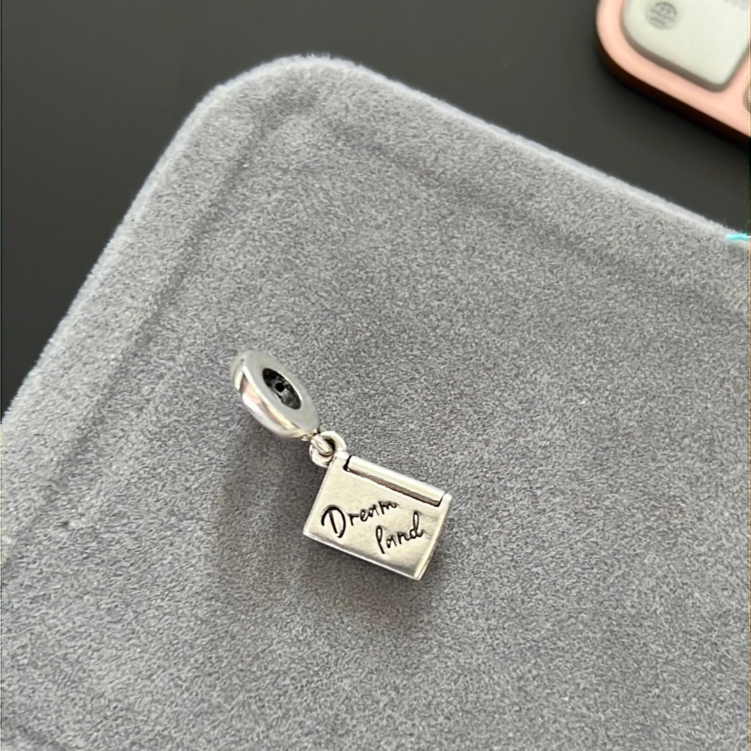 Genuine Pandora Travel Passport Citizen of the World Dangle Charm