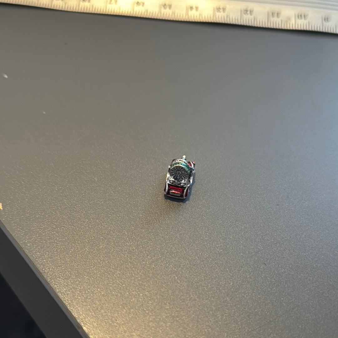Genuine Pandora Christmas Enamel Car and Tree Charm