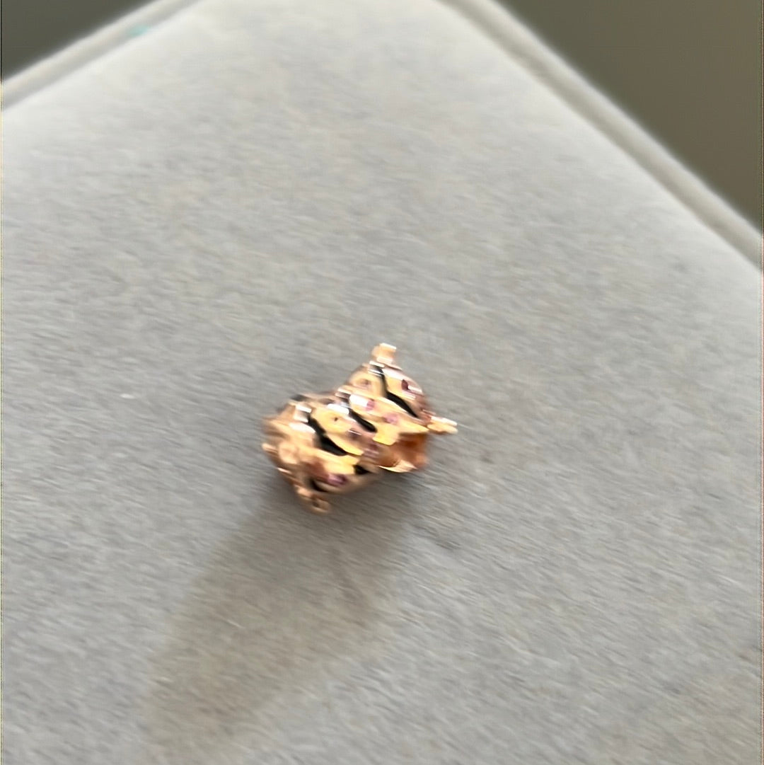Genuine Pandora Rose Golf Chinese Tiger Pave Charm