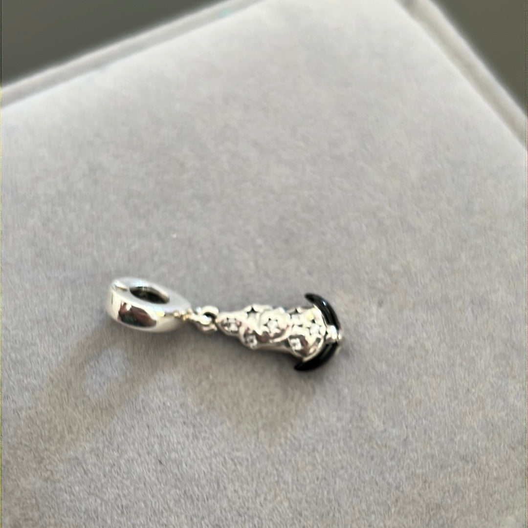 Genuine Pandora The Virgin Mary Enamel Dangle Charm Christianity