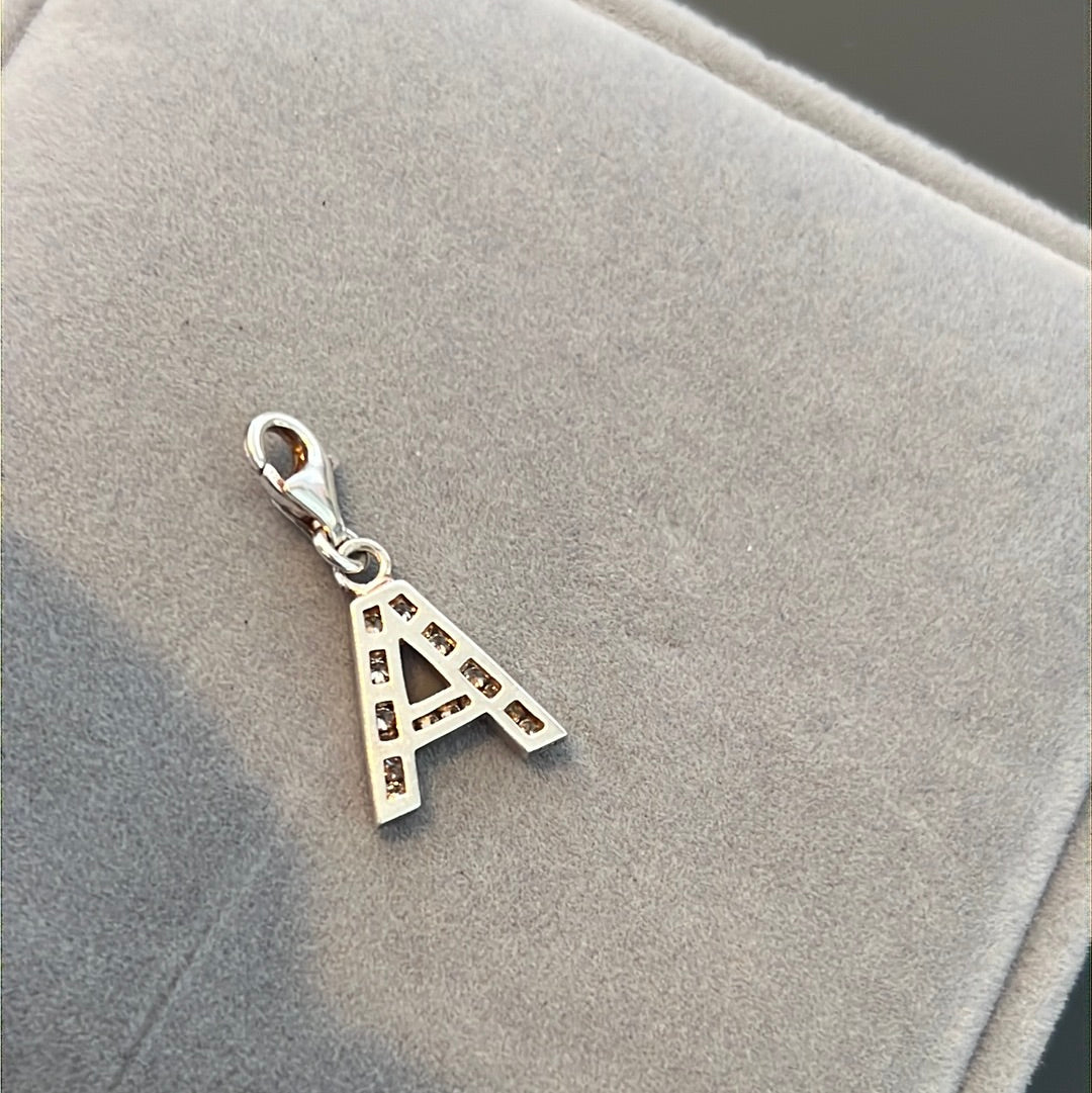 Genuine Thomas Sabo Letter A Dangle Clip Charm
