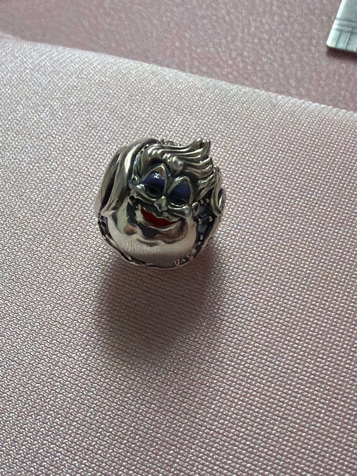 Genuine Chamilia Little Mermaid Ursula Pearl Pave Charm