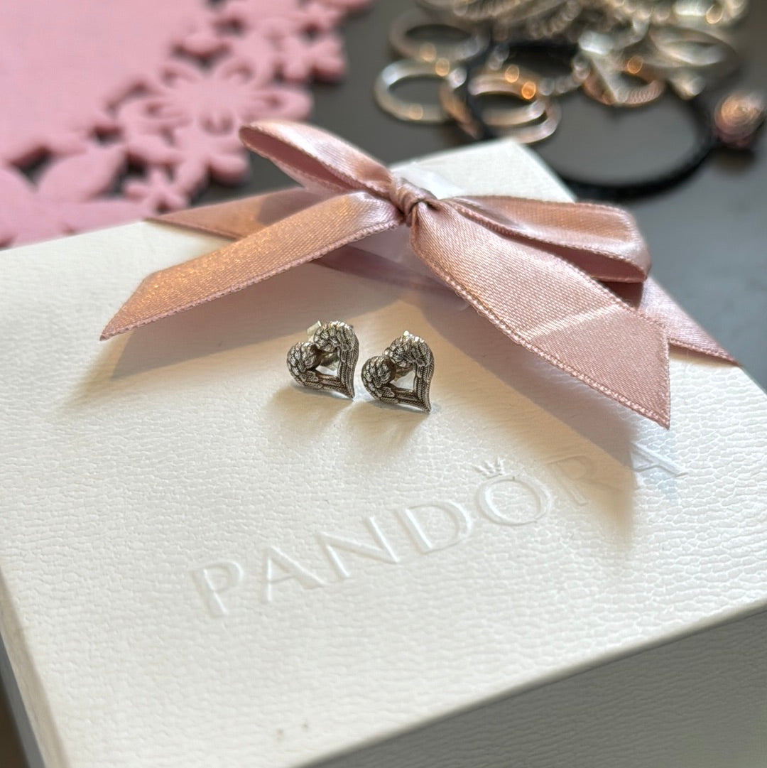 Genuine Thomas Sabo Angel Wing Feather Earrings