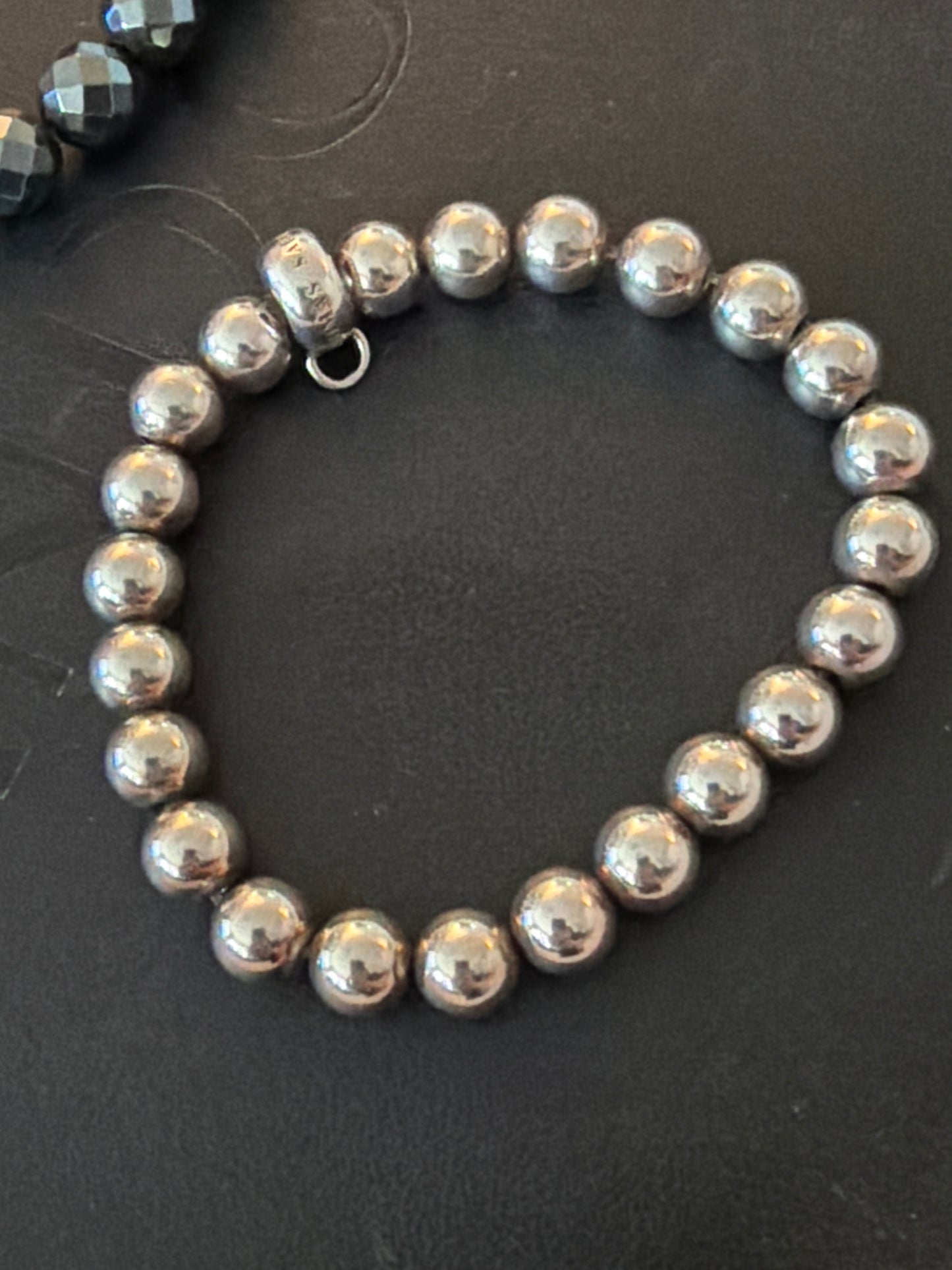 Genuine Thomas Sabo Sterling Silver Charm Clasp Silver Ball Shiny Bracelet